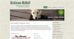 Desktop Screenshot of dickinsonmcneill.com